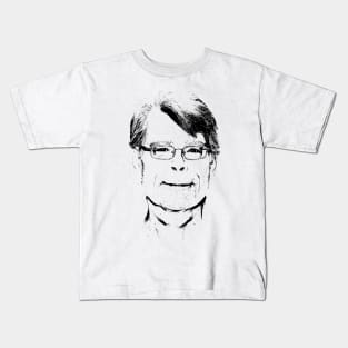 Stephen King Pop Art Portrait Kids T-Shirt